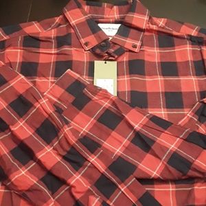 Men's Goodfellow and Co. Large Red flannel shirt